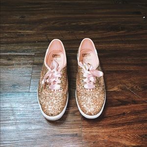 keds x kate spade new york glitter sneakers